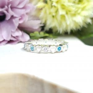 Breastmilk ring, Breastmilk Birthstone ring, memperial ring, ashes ring.